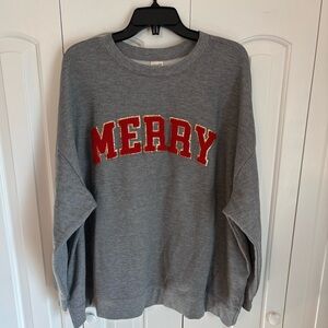MERRY Sweater- size 3X (24W- 26W)